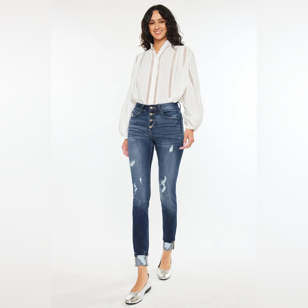 Kancan USA Chelsea High Rise Super Skinny Jeans